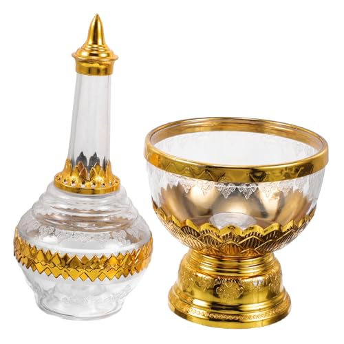 DECHOUS Katholische Taufe Ritual Glas Weihwasserbecher Buddhistische Ritualversorgung Tropfflasche Für Hausaltar von DECHOUS