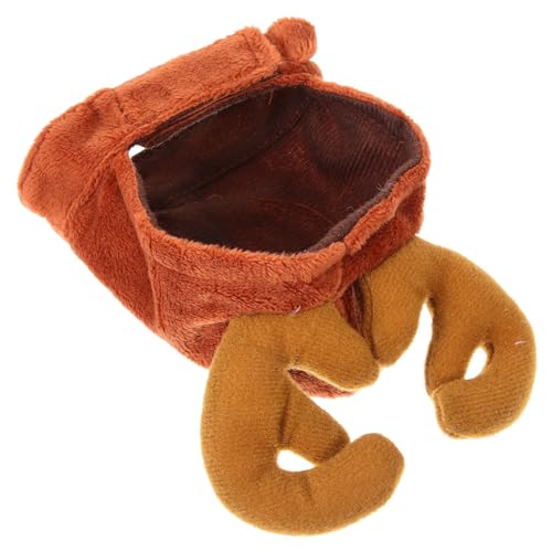 DECHOUS Weihnachtliches Haustier Rentier Geweih Stirnband Niedliche Pet Cap für Kleine Hunde und Katzen Festliches Hundeaccessoire für Party Fotoshooting und Cosplay und Bequem DECHOUS Weihnachtliches Haustier Rentier Geweih Stirnband Niedliche Pet Cap für Kleine Hunde und Katzen Festliches Hundeaccessoire für Party Fotoshooting und Cosplay und Bequem von DECHOUS