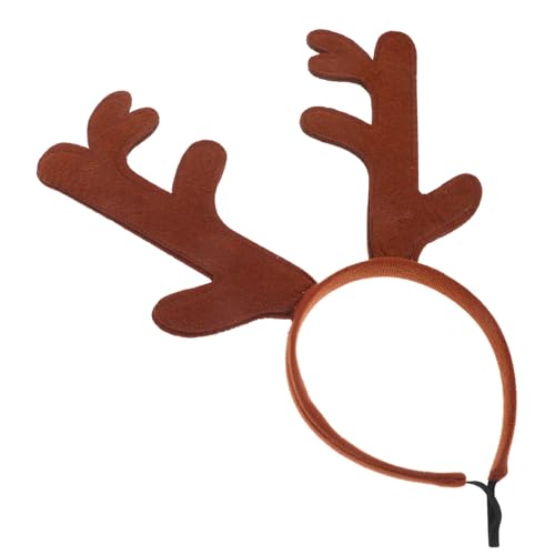 DECHOUS Weihnachtliches Haustier Stirnband Rentier Geweih aus Weichem Plüsch Leichtes Bequemes Weihnachtskopfschmuck für Hunde und Katzen Festliches Pet Accessoire für Party und Foto DECHOUS Weihnachtliches Haustier Stirnband Rentier Geweih aus Weichem Plüsch Leichtes Bequemes Weihnachtskopfschmuck für Hunde und Katzen Festliches Pet Accessoire für Party und Foto von DECHOUS