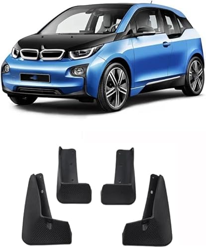 DECI Auto Schmutzfänger für BMW I3 Electric 2014-2023,Kotflügel Vorne und Hinten Spritzschutz Kit Zubehör (4 Stück) von DECI