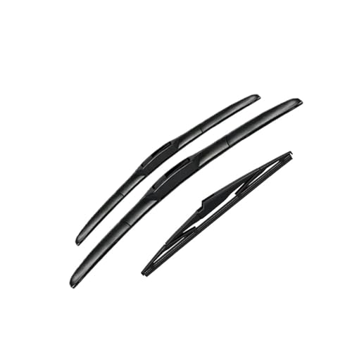 DECI Scheibenwischer für Opel Karl Vauxhall Viva 2015 2016 2017 2018 2019,Auto Scheibenwischer Frontscheibe Scheibenwischerblätter Vorne Und Hinten Set von DECI