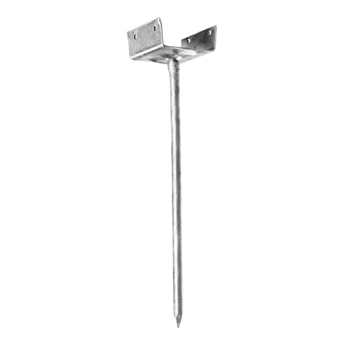 Decket Firstlattenhalter GW Typ, 10 Stück Gratlattenhalter aus Verzinktem Stahlblech, Korrosionsbeständig & Witterungsresistent, Firstlattennagel, Gratlattennagel, 50 x 310 mm von DECKET