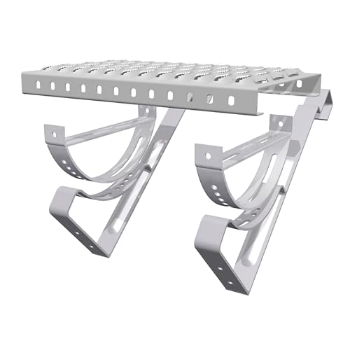Decket Laufrosthalterung für Dach, Halterung für Installation von Laufrosten auf Dächern, Dachrosthalterung aus Feuerverzinktem Stahl für Hohe Stabilität & Korrosionsbeständigkeit, Verzinkt Decket Laufrosthalterung für Dach, Halterung für Installation von Laufrosten auf Dächern, Dachrosthalterung aus Feuerverzinktem Stahl für Hohe Stabilität & Korrosionsbeständigkeit, Verzinkt von DECKET