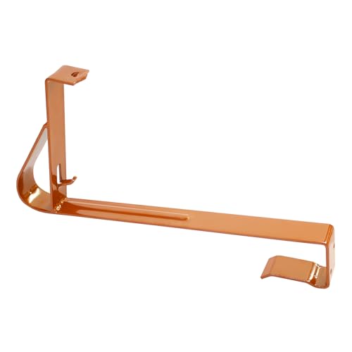 Decket Schneefangstütze für Dach, Schneefanghalter 200 mm Typ D, Halterung mit Korrosionsbeständiger & Feuerverzinkter Bauweise, Stütze zur Befestigung von Schneefanggittern auf Dächern, Ziegelrot Decket Schneefangstütze für Dach, Schneefanghalter 200 mm Typ D, Halterung mit Korrosionsbeständiger & Feuerverzinkter Bauweise, Stütze zur Befestigung von Schneefanggittern auf Dächern, Ziegelrot von DECKET