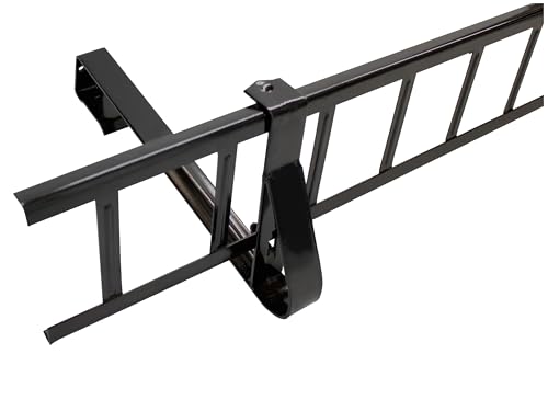 Decket Schneegitter 1,5 m x 155 mm Typ D, Schneeschutz für Dach, Komplettes Set mit 1x 1,5 m Schneefanggitter, 3x Schneefanggitterstützen & 2x Verbindern, Schneefangsystem aus Stahl, Schwarz Decket Schneegitter 1,5 m x 155 mm Typ D, Schneeschutz für Dach, Komplettes Set mit 1x 1,5 m Schneefanggitter, 3x Schneefanggitterstützen & 2x Verbindern, Schneefangsystem aus Stahl, Schwarz von DECKET