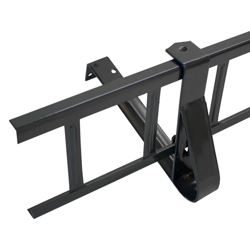 Decket Schneegitter 3,0 m x 155 mm Typ S, Schneeschutz für Dach, Komplettes Set mit 2x1,5 m Schneefanggittern, 6x Schneefanggitterstützen & 4x Verbindern, Schneefangsystem aus Stahl, Schwarz Decket Schneegitter 3,0 m x 155 mm Typ S, Schneeschutz für Dach, Komplettes Set mit 2x1,5 m Schneefanggittern, 6x Schneefanggitterstützen & 4x Verbindern, Schneefangsystem aus Stahl, Schwarz von DECKET