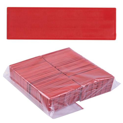 DECKLINE Abstandshalter Kunststoff - 100 Stück - 34 x 100 x 3 mm - Set - Distanzklötze für Fußböden, Fenstern, Türen - Verglasungsklötze - Unterlegplatten - Fensterklötze DECKLINE Abstandshalter Kunststoff - 100 Stück - 34 x 100 x 3 mm - Set - Distanzklötze für Fußböden, Fenstern, Türen - Verglasungsklötze - Unterlegplatten - Fensterklötze von DECKLINE