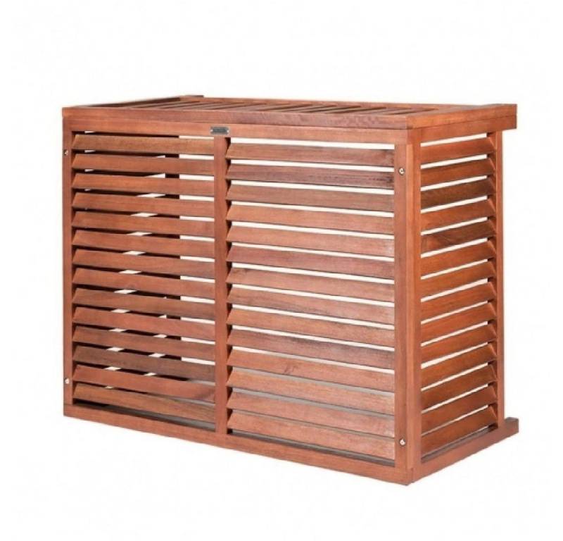 DECO Clim Wärmepumpen-Verkleidung DECOCLIM Klimaanlagen Wärmepumpen Abdeckung Schutzverkleidung Holz von DECO Clim