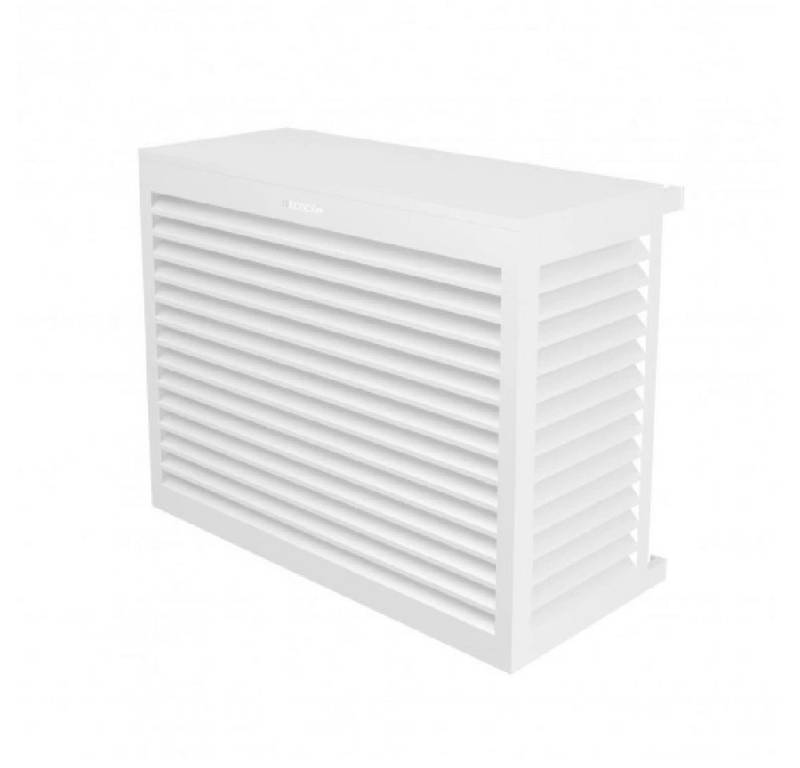 DECO Clim Wärmepumpen-Verkleidung DECOCLIM Klimaanlagen Wärmepumpen Abdeckung Schutzverkleidung Weiß von DECO Clim