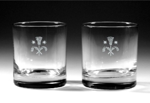 2er-Set Whiskeygläser Kaminkehrer von DECO DIRECT
