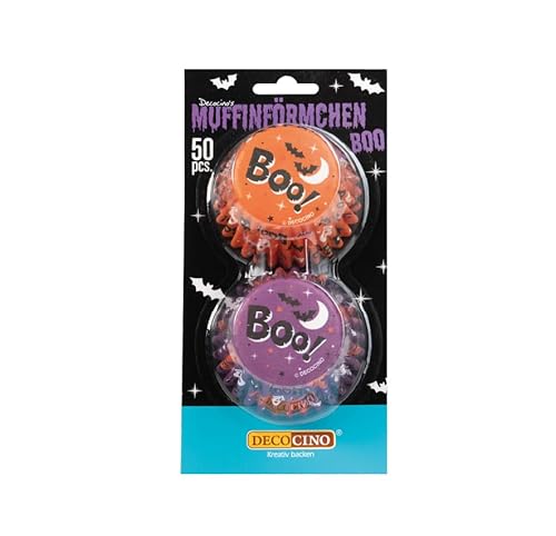 Decocino Muffinförmchen Halloween 50 Stück - Ideal für Halloween Partys, Mottopartys und mehr. Totenkopf, Fledermaus, Geister und Spinnennetze gehören zu jeder Party dazu Decocino Muffinförmchen Halloween 50 Stück - Ideal für Halloween Partys, Mottopartys und mehr. Totenkopf, Fledermaus, Geister und Spinnennetze gehören zu jeder Party dazu von DECOCINO