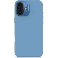 AntiMicrobial Silicone Backc. iPhone 16 Plus Light Blue - Decoded von DECODED