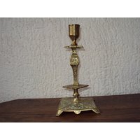 Kerzenhalter Oder Kerzenständer Aus Bronze - Und Messinglegierung Den 1960Er Jahren von DECOETCOLLECTION