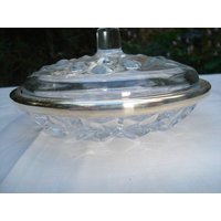 Sehr Schöne Kristallzuckerdose Aus Den 1950Er Jahren von DECOETCOLLECTION