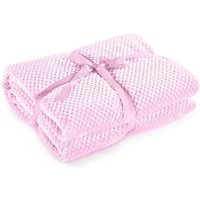 Henry Decke 220x240 puderrosa doppelseitig von DECOKING