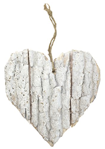 DECOLINE Deko-Hänger Herz 1 Stück M - 21cm von DECOLINE