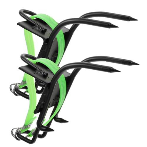 DECOMELODY 1 Paar Baumkletter Spikes Set Multifunktionale Rutschfeste Kletterschuhe mit Haltegriff für Sicheres Baumklettern Langlebig und Einfach zu Bedienen für Outdoor Aktivitäten von DECOMELODY