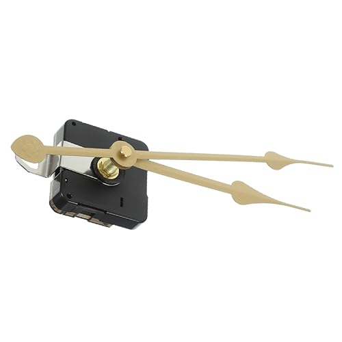 DECOMELODY 1 Satz Wanduhr Uhrwerk Mute Mechanismus DIY Uhrzeiger Ersatzteile für Wanduhr Metall Uhrzeiger für Kreative Wandgestaltung Leise und Installieren von DECOMELODY