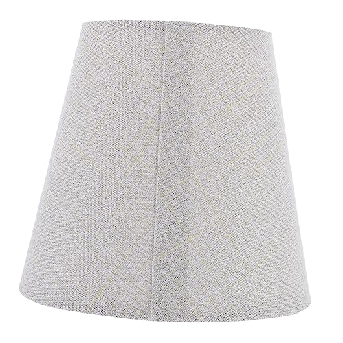 DECOMELODY 1 Stück Einzelner Lampenschirm für Innenräume Einfacher Stofflampenschirm Dekoratives Zubehör für Tisch und Wandleuchten Elegante Lichtabdeckung Helle und Warme von DECOMELODY