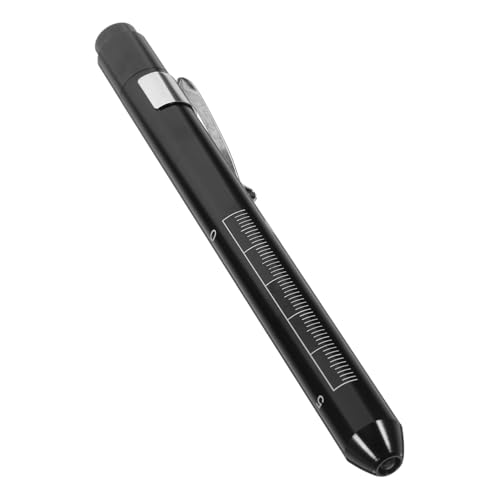 DECOMELODY 1 Stück LED Stiftlampe für Medizinische Untersuchungen Pupillenleuchte und Ohruntersuchung Schwarz ohne Batterie für Ärzte und Krankenschwestern Tragbar und Kompakt DECOMELODY 1 Stück LED Stiftlampe für Medizinische Untersuchungen Pupillenleuchte und Ohruntersuchung Schwarz ohne Batterie für Ärzte und Krankenschwestern Tragbar und Kompakt von DECOMELODY