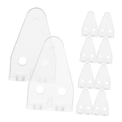 DECOMELODY 10 STK Transparente Jalousien Halterungen aus Kunststoff Einfache Montage Stabiler Halt für Fenster Türjalousien Ersatzteile für Blinds Praktisch und Langlebig DECOMELODY 10 STK Transparente Jalousien Halterungen aus Kunststoff Einfache Montage Stabiler Halt für Fenster Türjalousien Ersatzteile für Blinds Praktisch und Langlebig von DECOMELODY