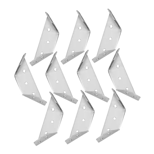 DECOMELODY 10 Sätze Eckverbinder Vielseitige Möbelwinkel für Stabile Schränke und Rostfrei und Robust Schrauben für Möbelbau und Heimwerkerprojekte DECOMELODY 10 Sätze Eckverbinder Vielseitige Möbelwinkel für Stabile Schränke und Rostfrei und Robust Schrauben für Möbelbau und Heimwerkerprojekte von DECOMELODY