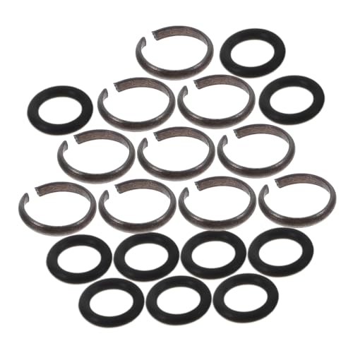 DECOMELODY 10 Sätze O ring für quadratische Antriebswelle Kompatibel mit Akku Elektroschlagschraubern mit Halteclips und Unterlegscheiben Einfache Montage Vielseitig Einsetzbar DECOMELODY 10 Sätze O ring für quadratische Antriebswelle Kompatibel mit Akku Elektroschlagschraubern mit Halteclips und Unterlegscheiben Einfache Montage Vielseitig Einsetzbar von DECOMELODY