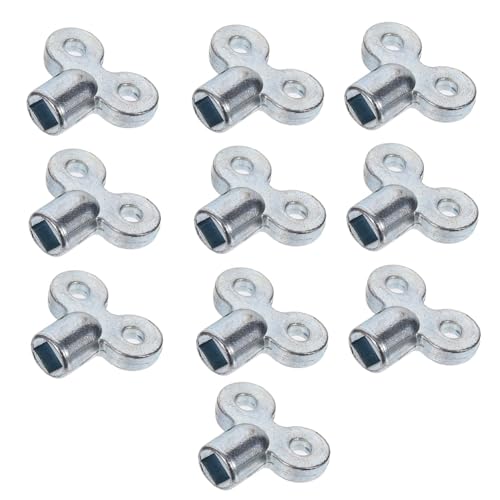 DECOMELODY 10 Stück Heizkörper Entlüftungsschlüssel Set Robuste Zinklegierung für Effizientes Entlüften von Heizungen für Heizkörper und Entlüftungsventile DECOMELODY 10 Stück Heizkörper Entlüftungsschlüssel Set Robuste Zinklegierung für Effizientes Entlüften von Heizungen für Heizkörper und Entlüftungsventile von DECOMELODY