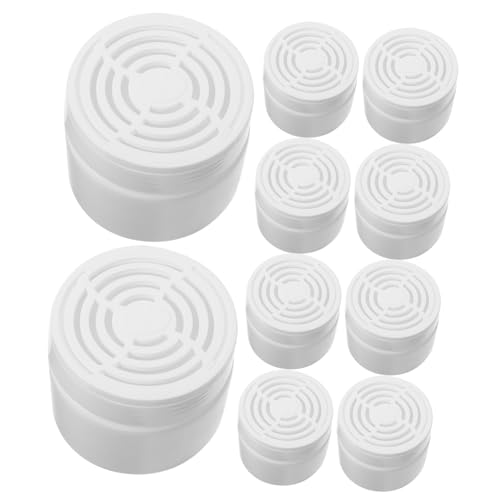 DECOMELODY 10 Stück Luftdurchlässige Nachfüllbox für Aromatherapie Kunststoff Geruchsneutralisierend Wiederbefüllbar Vielseitig für Badezimmer Schlafzimmer Auto Schrank Geeignet von DECOMELODY