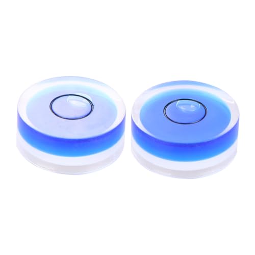 DECOMELODY 10 Stück Rund Wasserwaage Blase Kalibrierung Präzise Niveauanzeige Blau für Rahmen und Wanddekoration DECOMELODY 10 Stück Rund Wasserwaage Blase Kalibrierung Präzise Niveauanzeige Blau für Rahmen und Wanddekoration von DECOMELODY