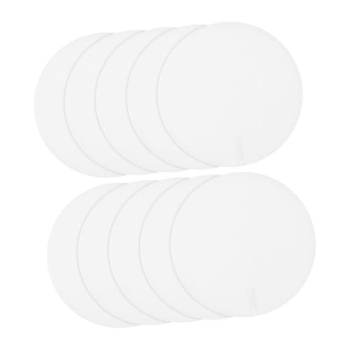 DECOMELODY 10 Stück Teiliges Lampenschirm Robustem Blendfreier Deckenstrahler diffusor Staubschützende Abdeckung für Warmes Natürliches Licht im Schlafzimmer Langlebiger Ersatz von DECOMELODY