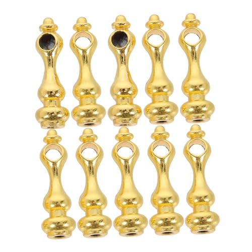 DECOMELODY 10 Stück Teiliges Metallspindel für Möbel Elegante Glasgeländer Verbindungsstücke Einfache Montage Vielseitig Einsetzbar für Weinregale und Servierwagen Stilvolles Design DECOMELODY 10 Stück Teiliges Metallspindel für Möbel Elegante Glasgeländer Verbindungsstücke Einfache Montage Vielseitig Einsetzbar für Weinregale und Servierwagen Stilvolles Design von DECOMELODY