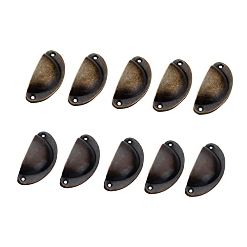 DECOMELODY 10 Stück Teiliges Muschelgriffe Vintage Schubladengriffe in Rot und Bronze Klassische Chinesische Stil Möbelgriffe für Schrank Kommode und Tv Schrank Langlebig und Vielseitig DECOMELODY 10 Stück Teiliges Muschelgriffe Vintage Schubladengriffe in Rot und Bronze Klassische Chinesische Stil Möbelgriffe für Schrank Kommode und Tv Schrank Langlebig und Vielseitig von DECOMELODY