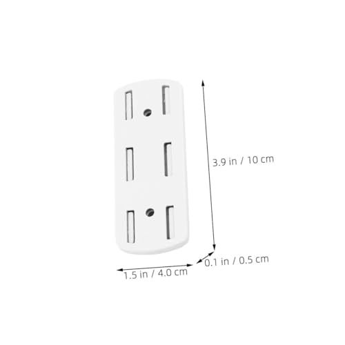DECOMELODY 10 Stück Teiliges Selbstklebender Steckdosenhalter Wandmontage Platzsparender Power Strip Organizer mit Tragkraft Bohrfreies Design Geeignet für Büro und Zuhause DECOMELODY 10 Stück Teiliges Selbstklebender Steckdosenhalter Wandmontage Platzsparender Power Strip Organizer mit Tragkraft Bohrfreies Design Geeignet für Büro und Zuhause von DECOMELODY