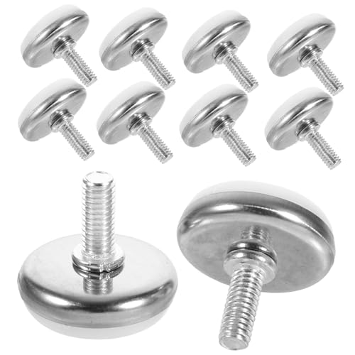 DECOMELODY 10 Stück Teiliges Verstellbare Möbelbeine Stabilitätsfüße für Schrank und Sofa Langlebige und Robuste Möbelstützen für Wohnumgebung DECOMELODY 10 Stück Teiliges Verstellbare Möbelbeine Stabilitätsfüße für Schrank und Sofa Langlebige und Robuste Möbelstützen für Wohnumgebung von DECOMELODY