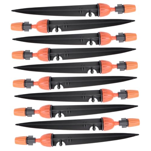 DECOMELODY 10 Stück Teiliges Verstellbares Tröpfchenbewässerungs mit Erdspieß Sprühdüse Vielseitige Bewässerungsmodi Geeignet für Pflanzgefäße und Gartenbewässerungssysteme DECOMELODY 10 Stück Teiliges Verstellbares Tröpfchenbewässerungs mit Erdspieß Sprühdüse Vielseitige Bewässerungsmodi Geeignet für Pflanzgefäße und Gartenbewässerungssysteme von DECOMELODY