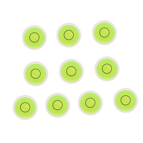 DECOMELODY 10 Stück Wasserwaage Blasenlibelle Grün für Präzise Kalibrierung von Bilderrahmen Wanddekorationen und Messflächen Einfach und Schnell Anzuwenden DECOMELODY 10 Stück Wasserwaage Blasenlibelle Grün für Präzise Kalibrierung von Bilderrahmen Wanddekorationen und Messflächen Einfach und Schnell Anzuwenden von DECOMELODY