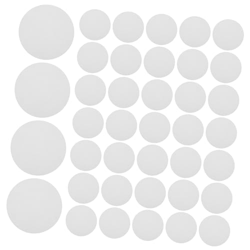 DECOMELODY 100 Stück Runde Filterpapiere Durchmesser Mittlere Filtrationsgeschwindigkeit Hohe Absorption Quantitative Filterpapierscheiben für Labor Chemie Industrieanwendungen von DECOMELODY