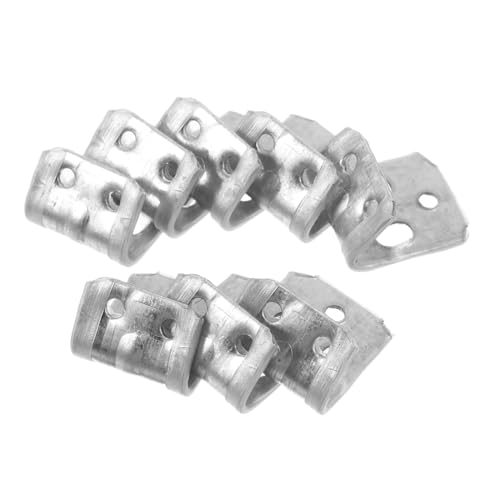 DECOMELODY 100 Stück Sofa Federclips Silent Clips für Möbelreparatur Heavy Duty Verbindungsstücke für Sofafedern Geräuschreduzierung und Stabile Fixierung für Bequeme Nutzung von DECOMELODY