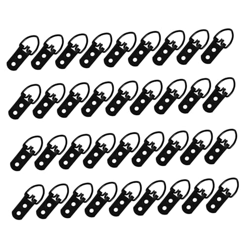 DECOMELODY 100 Stück Teiliges Doppelloch Bildaufhänger aus Robustem Material Ergonomisch Geformt für Einfache Montage Stabile Halterung für Bilderrahmen und Dekorationsgemälde für DECOMELODY 100 Stück Teiliges Doppelloch Bildaufhänger aus Robustem Material Ergonomisch Geformt für Einfache Montage Stabile Halterung für Bilderrahmen und Dekorationsgemälde für von DECOMELODY