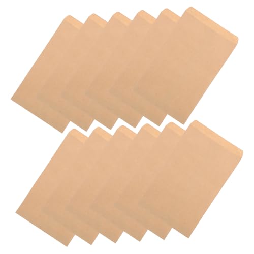 DECOMELODY 100 Stück Umschläge Kraftpapier Selbstklebende Verpackungen für Samen Praktische Aufbewahrungstaschen für Gartenliebhaber DECOMELODY 100 Stück Umschläge Kraftpapier Selbstklebende Verpackungen für Samen Praktische Aufbewahrungstaschen für Gartenliebhaber von DECOMELODY