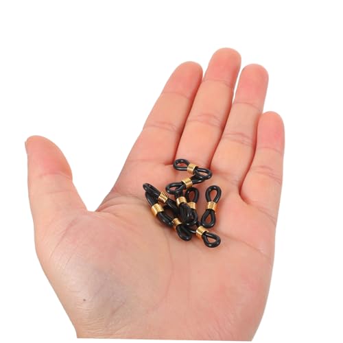 DECOMELODY 100 Stück Verstellbare Schwarze Küken Beinbänder Sanfte Spreizbein-hilfen zur Beinunterstützung für Küken Wachteln Enten und Geflügel Fördert Gesunde Beinentwicklung von DECOMELODY