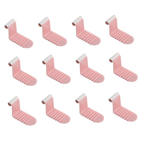 DECOMELODY 12 Stück Teiliges Bettlaken Clips aus PP Anti rutsch Bettdeckenhalter Verstellbare Bettlaken Fixierer für Festhaltend und Schutz vor Verrutschen Geeignet für Matratzen Tischdecken von DECOMELODY