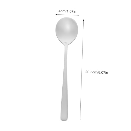 DECOMELODY 12 Stück Teiliges Edelstahl Löffel mit Flachem Boden Rostfreier Stahl Schwerer Esslöffel mit Leicht Gebogenem Griff Glatte Oberfläche Spülmaschinenfest für Zuhause und Restaurant DECOMELODY 12 Stück Teiliges Edelstahl Löffel mit Flachem Boden Rostfreier Stahl Schwerer Esslöffel mit Leicht Gebogenem Griff Glatte Oberfläche Spülmaschinenfest für Zuhause und Restaurant von DECOMELODY