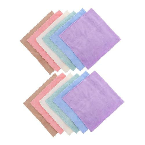 DECOMELODY 12 Stück Teiliges Meerschweinchen Fleecedecken für Kleine Tiere Weiche Hamsterbettwäsche Waschbare Korallenfleece Käfigeinlagen Vielseitige Haustier badetücher Langlebig und Warm von DECOMELODY