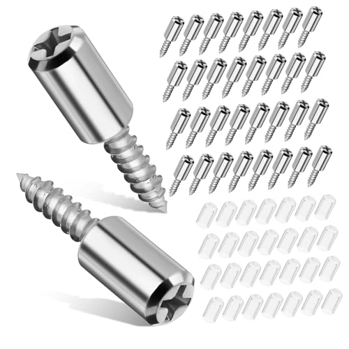 DECOMELODY 120 Stück Regalstützen mit Selbstschneidenden Schrauben Stabile Halterungen für Schränke Geeignet für Glasregale Einfache Installation Robust und Langlebig DECOMELODY 120 Stück Regalstützen mit Selbstschneidenden Schrauben Stabile Halterungen für Schränke Geeignet für Glasregale Einfache Installation Robust und Langlebig von DECOMELODY