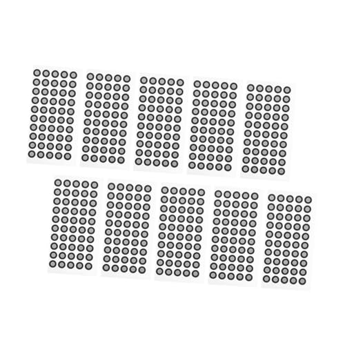 DECOMELODY 15 Blatt Scanning Marker Dots Reflektierende Markierungspunkte Außen pro Präzise Referenzpunkte für Scanner Kompatibel mit Vielseitigen Scannern für Exakte Positionierung in von DECOMELODY