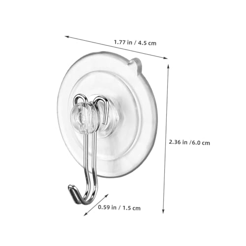 DECOMELODY 15 Stück Teiliges Saugnapf Fester Halt Wiederverwendbar Transparent für Glasfenster Spiegel Türen zum Aufhängen von Handtüchern Hüten Dekorationen Einfache Werkzeugfreie Montage DECOMELODY 15 Stück Teiliges Saugnapf Fester Halt Wiederverwendbar Transparent für Glasfenster Spiegel Türen zum Aufhängen von Handtüchern Hüten Dekorationen Einfache Werkzeugfreie Montage von DECOMELODY