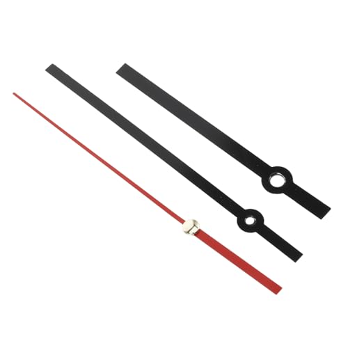 DECOMELODY Uhrzeigerset Aus Metall Für DIY-projekte Elegante Leichte Und Rostfreie Uhrzeiger Für Wanduhren Reparaturen Und Individuelle Designideen Einfache Installation Und Pflege von DECOMELODY