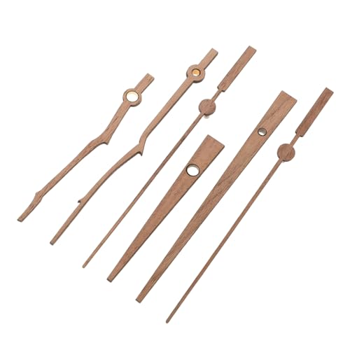 DECOMELODY 2 Sätze Holz Uhrzeiger Dekorative DIY Ersatzzeiger für Wanduhr Einfache Montage Leichte Korrosionsbeständige Zeiger Klassische Farbe für Kreative Bastel Uhren und Reparaturen DECOMELODY 2 Sätze Holz Uhrzeiger Dekorative DIY Ersatzzeiger für Wanduhr Einfache Montage Leichte Korrosionsbeständige Zeiger Klassische Farbe für Kreative Bastel Uhren und Reparaturen von DECOMELODY